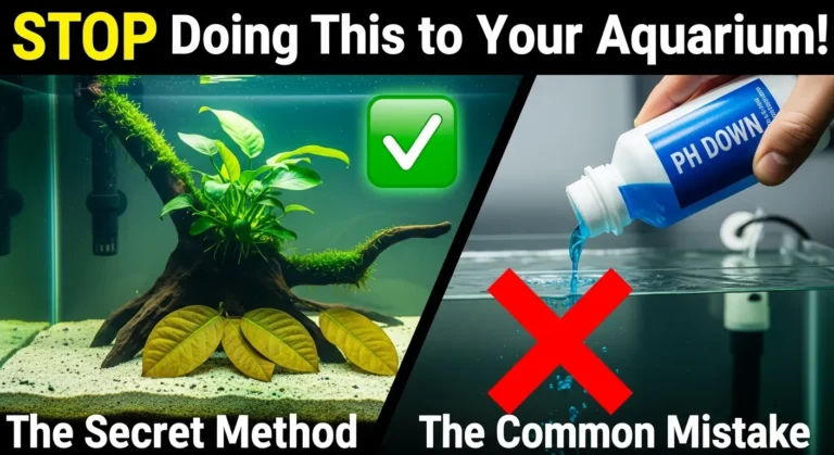 How to Lower Aquarium pH Naturally (A Safe, Beginner's Guide)